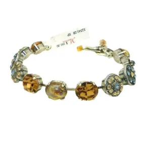 Mariana Handmade Swarovski 4023 Bracelet 216-3 Yellow Blue