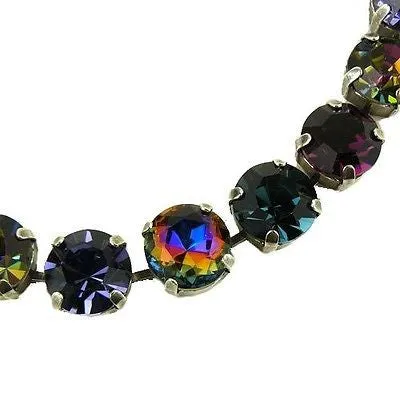 Mariana Handmade Swarovski Crystal Bracelet 4474 3101 Rainbow Blue Purple