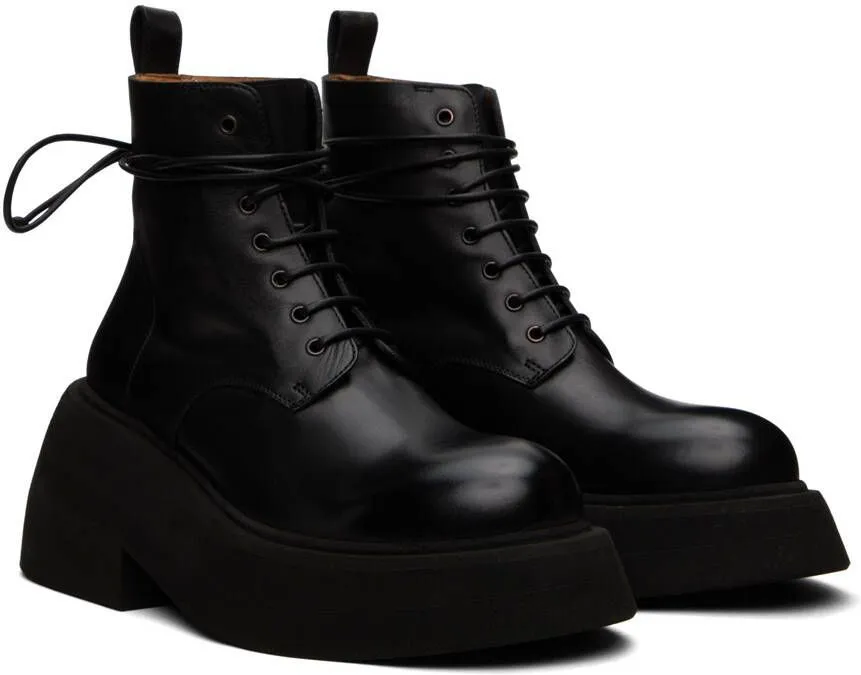 Marsèll Black Microne Boots