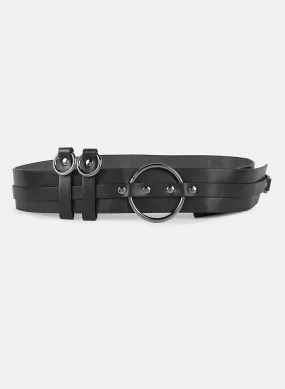 Metal Loop Buckle Belt