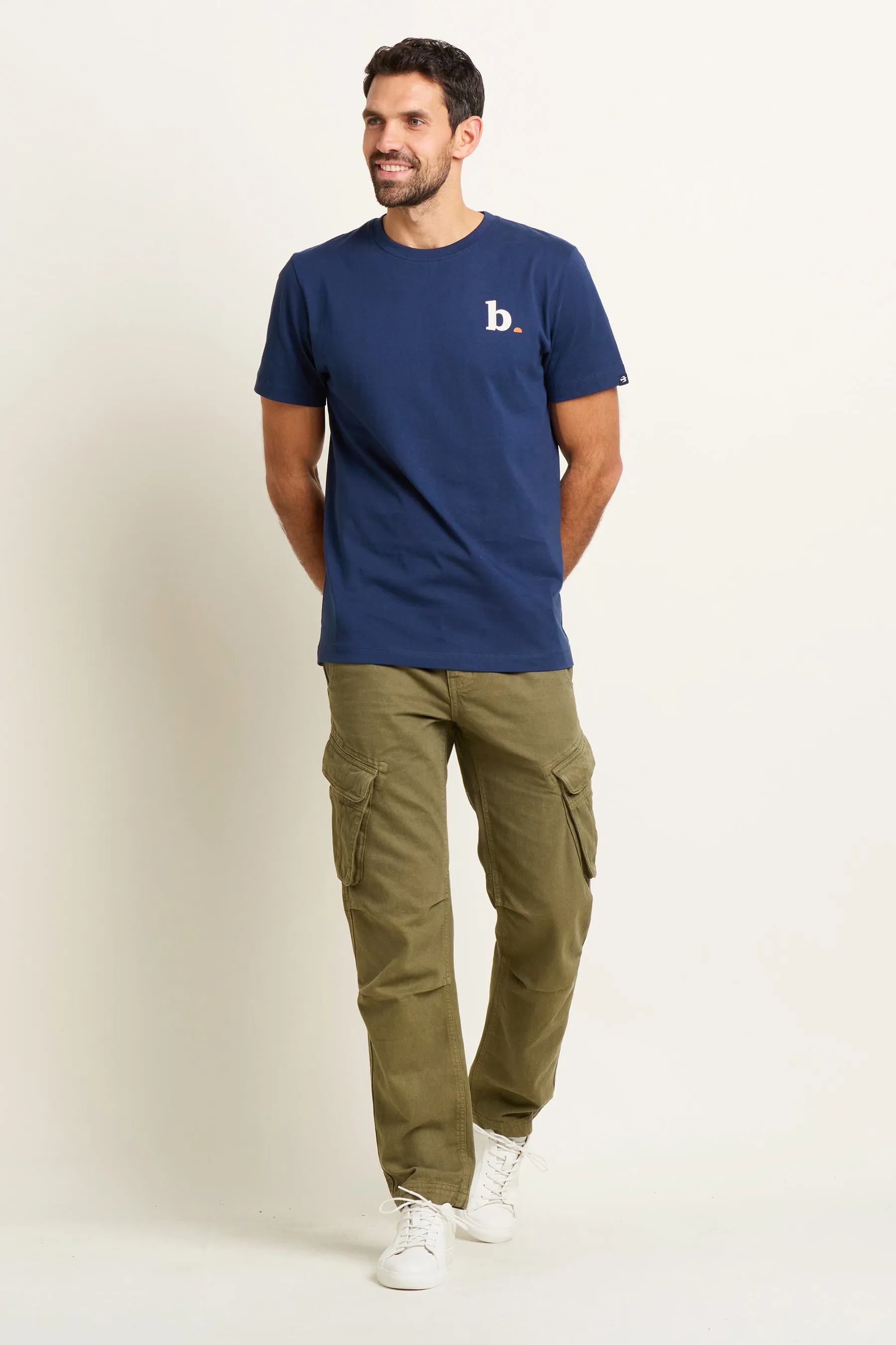 Navy Logo Tee