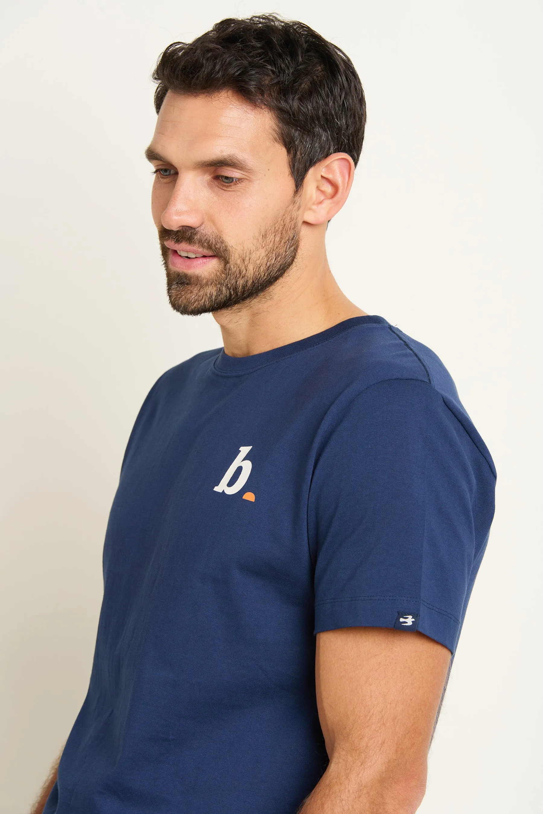 Navy Logo Tee