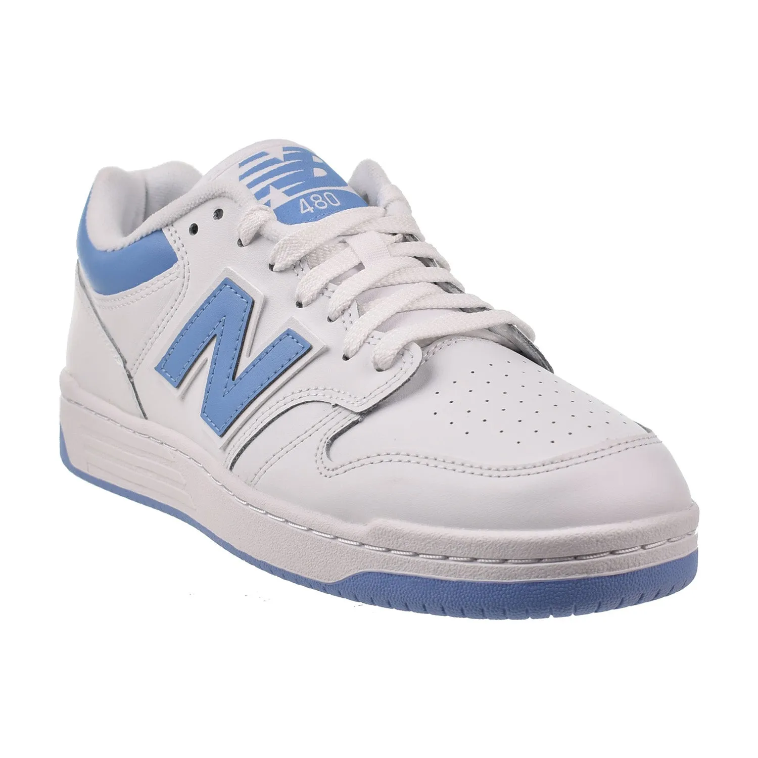 New Balance 480 Men's Shoes White-Blue