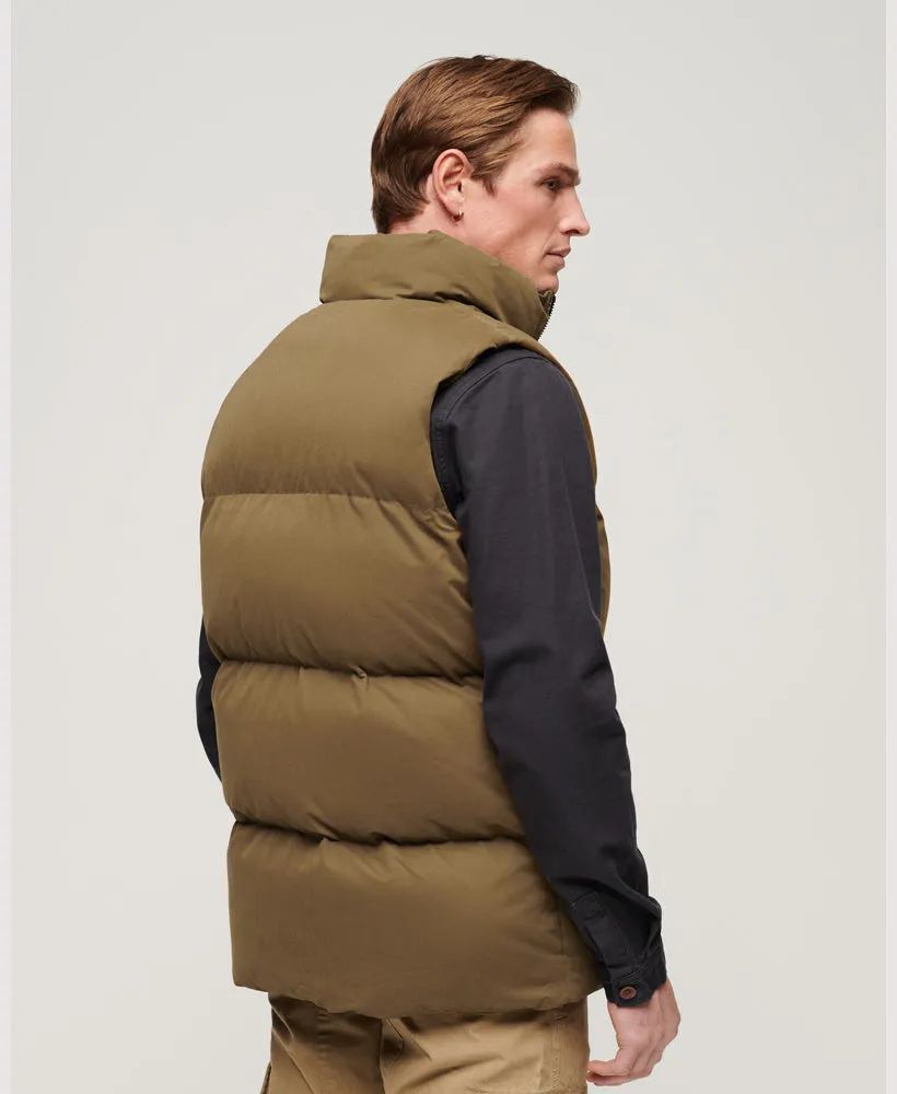 Non Hooded Gilet | Khaki