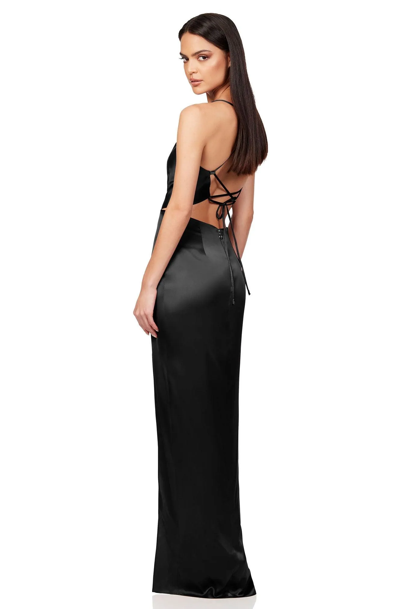 Nookie Stella Cut Out Gown - Black