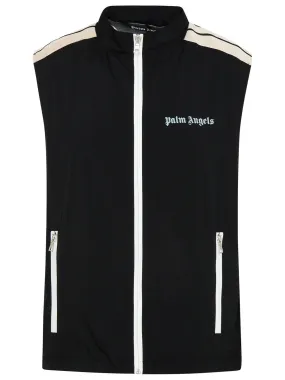 Palm Angels Logo Printed Zipped Gilet