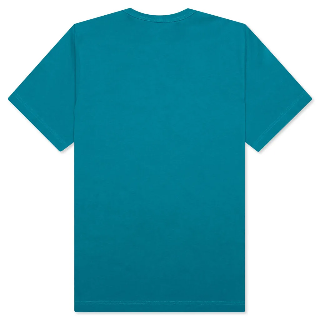 Photo Logo Tee - Cerulean