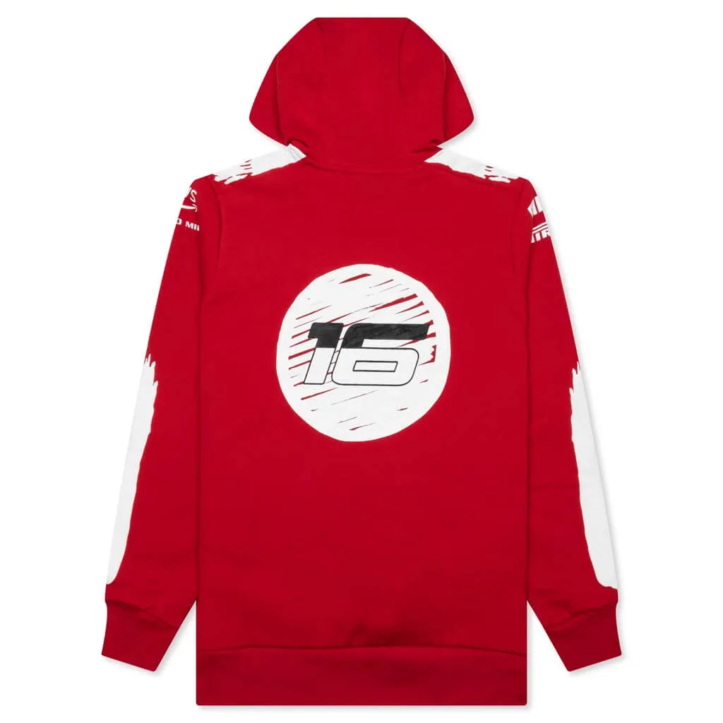 Puma x Joshua Vides for Scuderia Ferrari Replica Hoodie - Rosso Corsa/JV CLC