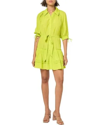 Ramy Brook Alianna Dress In Lime