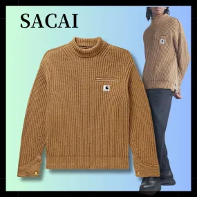 sacai  |Logo Designers Sweaters