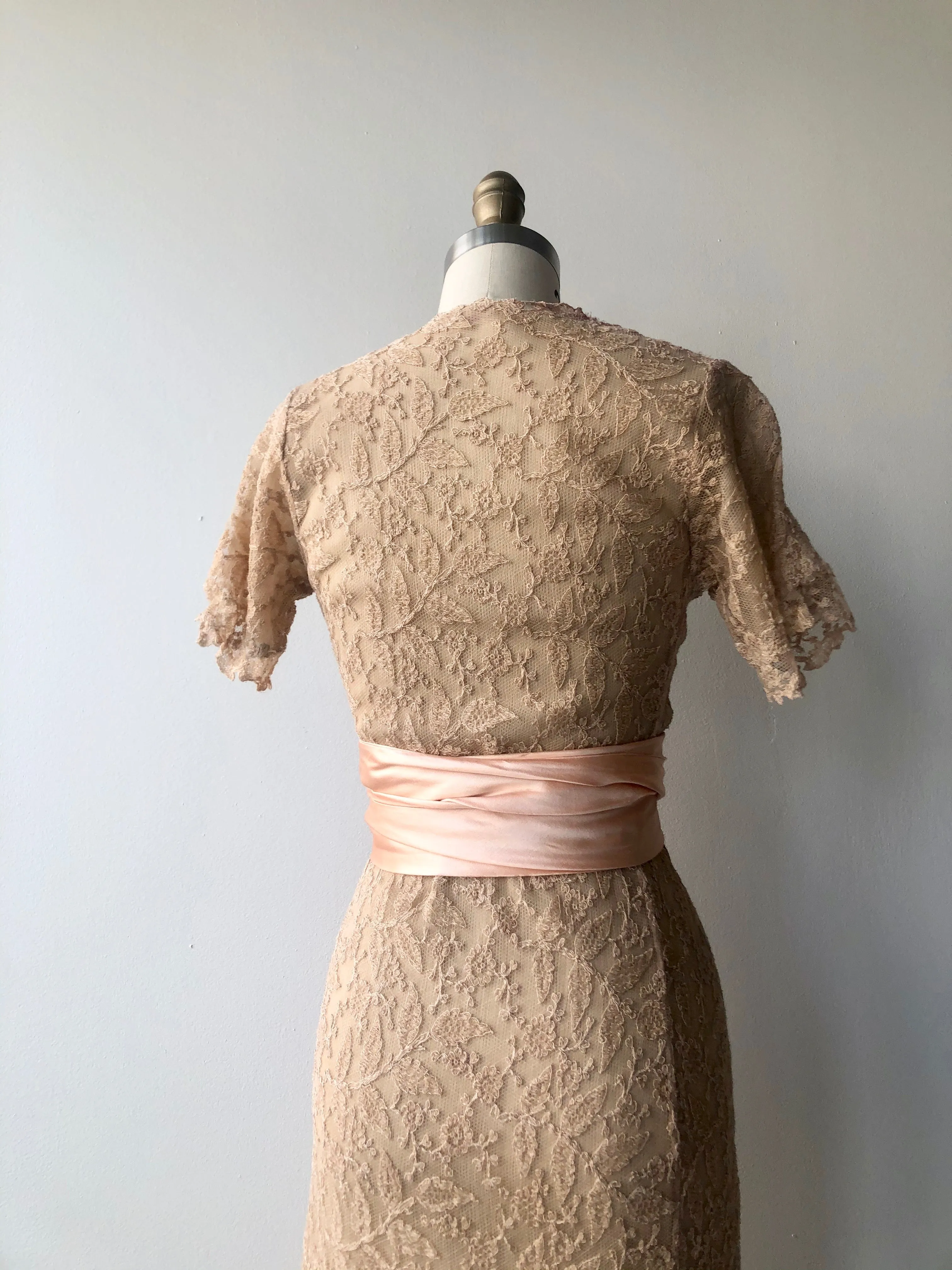 SALE | Antique Lace Dressing Gown