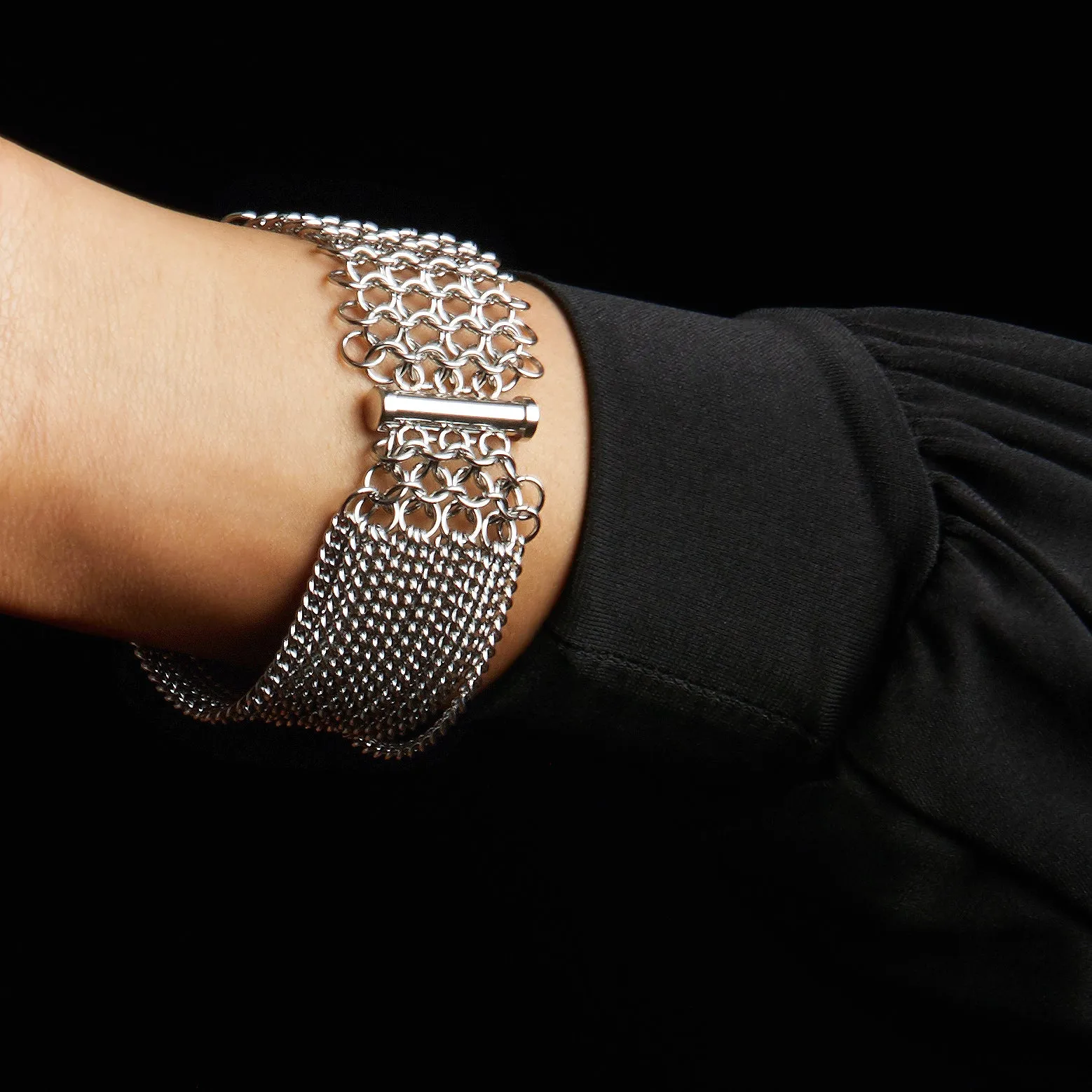 SLINKY Half & Half Cuff Bracelet