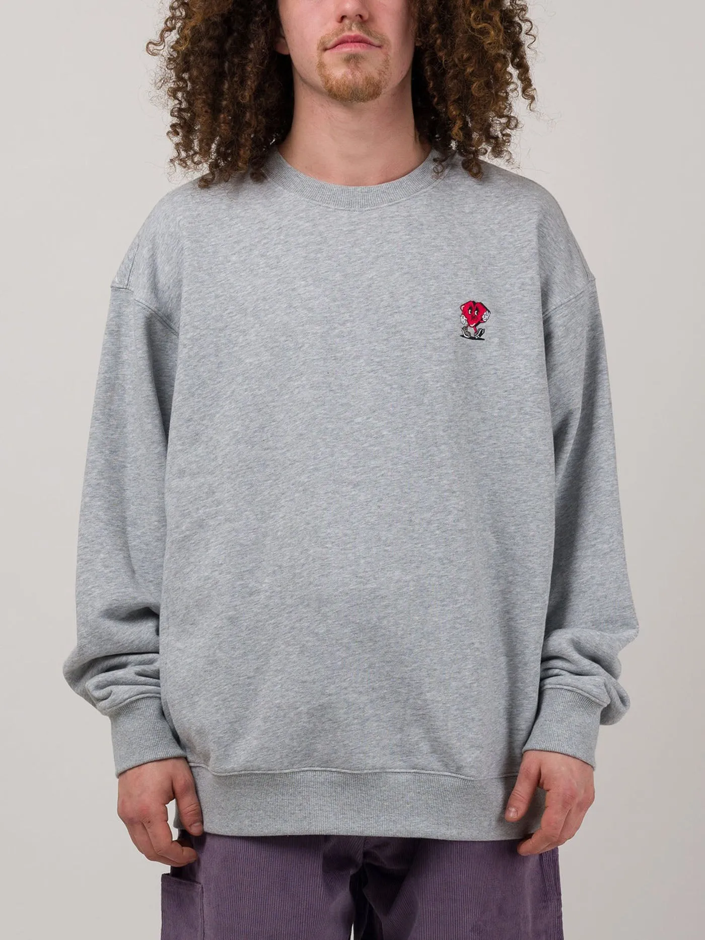 Small Heart Crewneck Sweatshirt