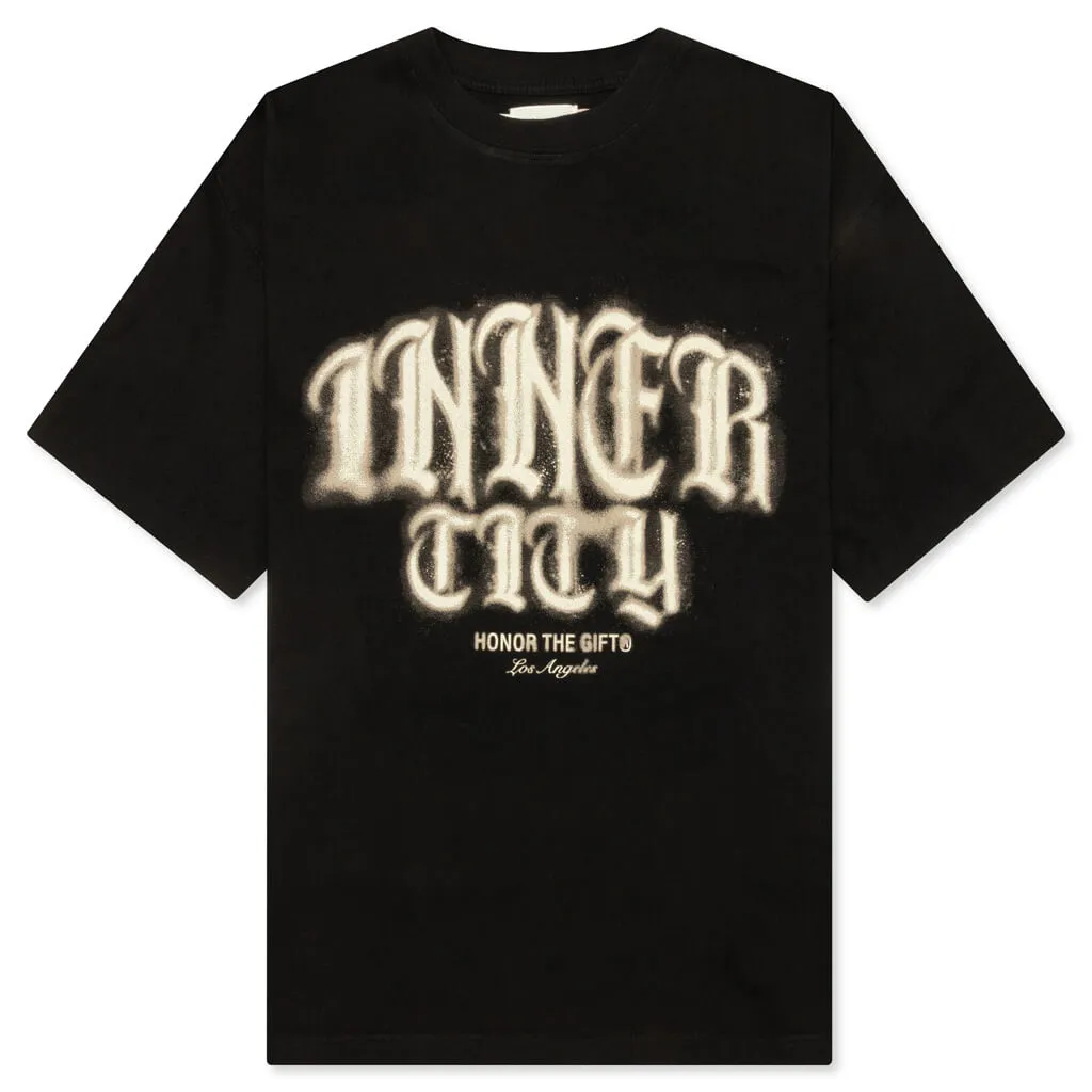 Stamp Inner City Tee - Black