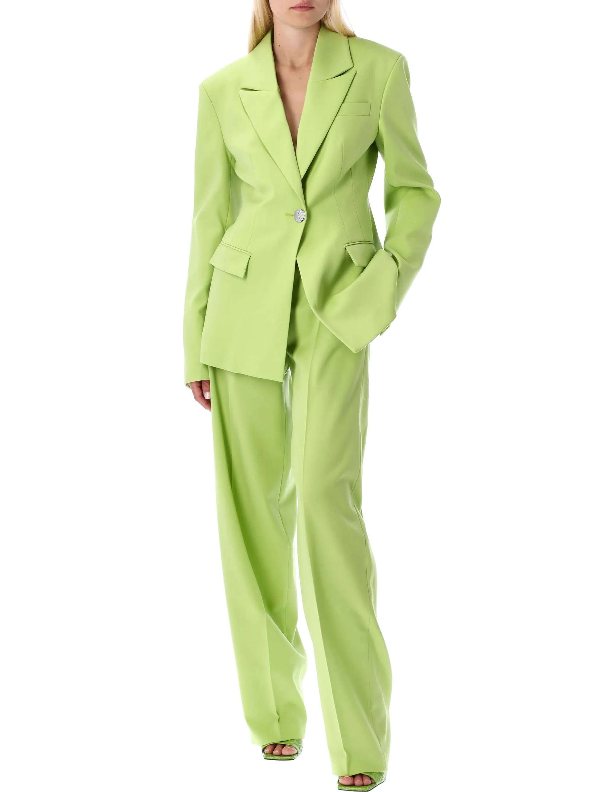 The Attico Single-Breast Tailored Blazer