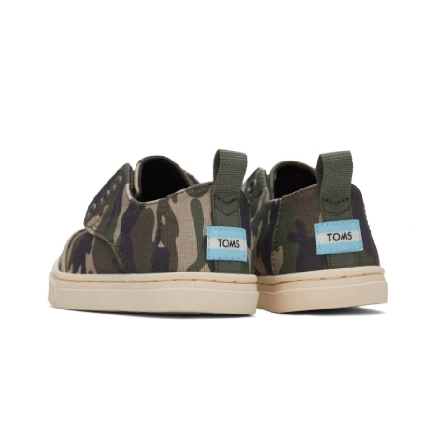 Toms Cordones Cupsole Shoes- Classic Camo Print