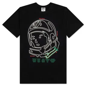 Track S/S Tee - Black