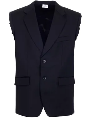 Vetements Sleeveless Tailored Blazer