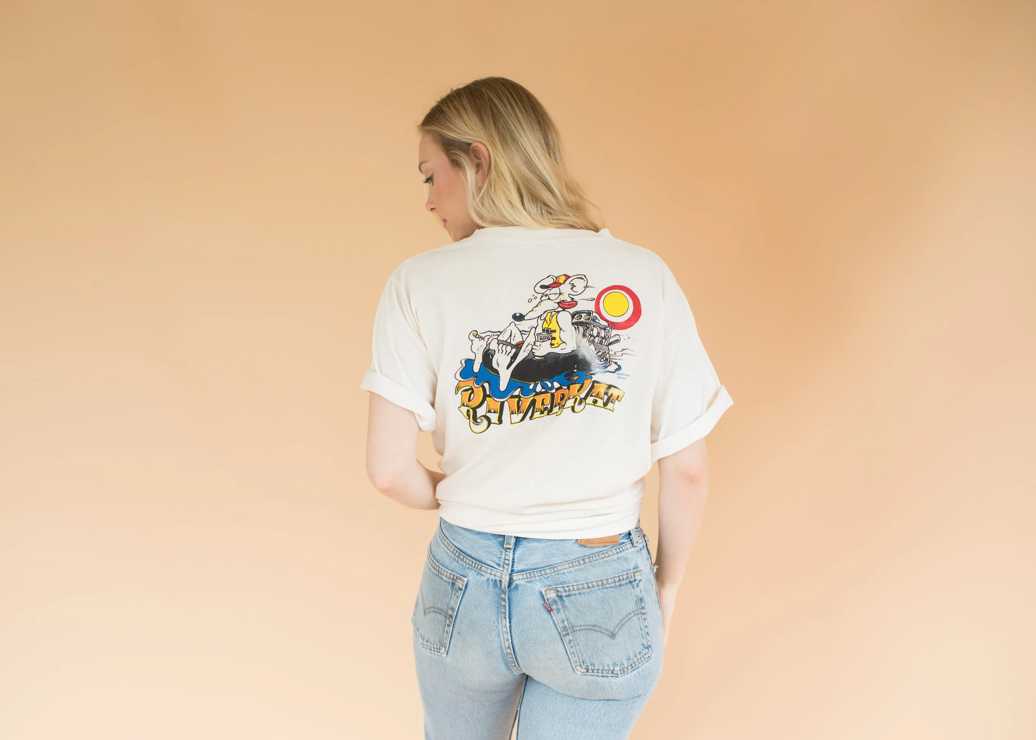 Vintage River Rat Marine Tee