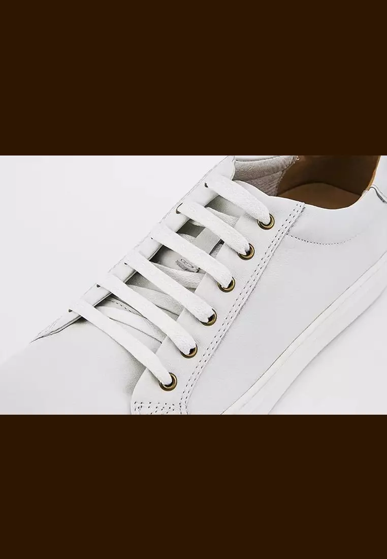 White Cow Leather Sneaker 0072