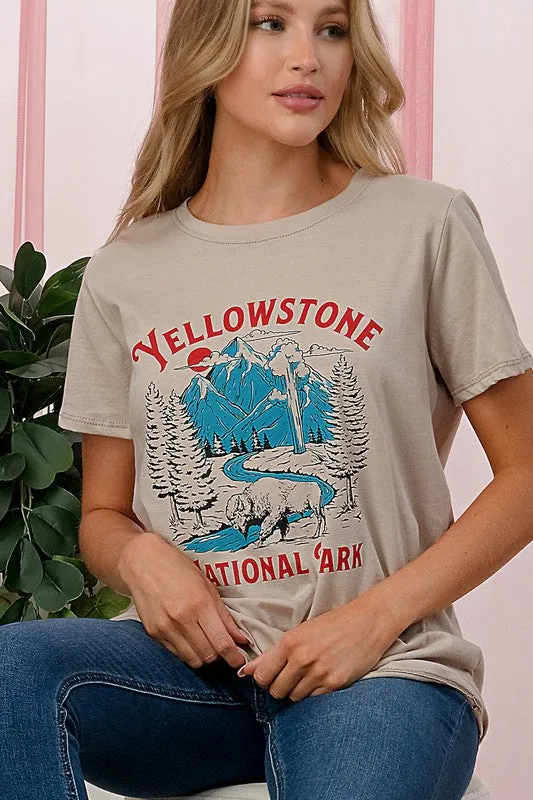 Wilds Of Yellowstone Tee