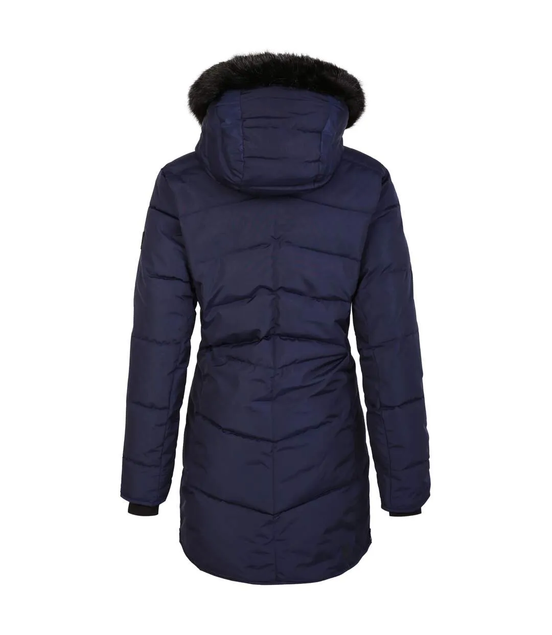 Womens/ladies striking iii long length padded jacket peacoat Dare 2B