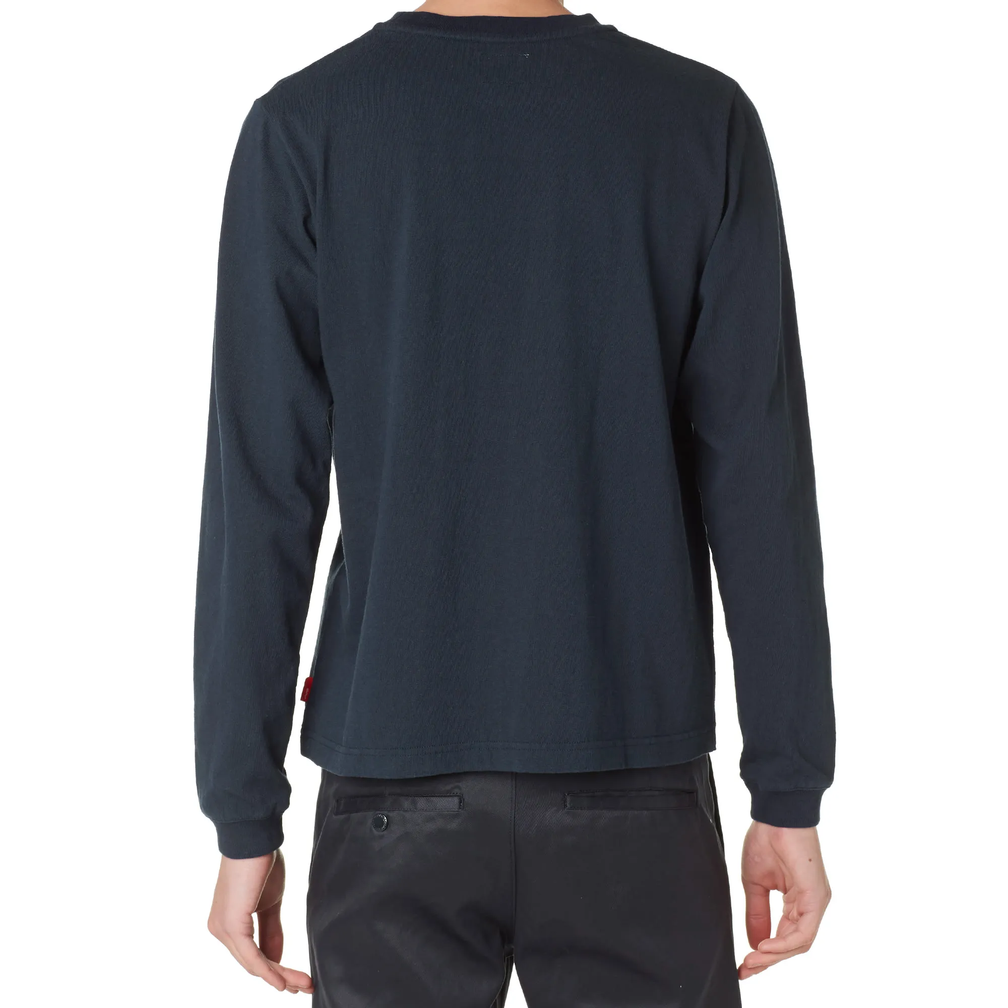 WTAPS Long Sleeve Design TeeNavy