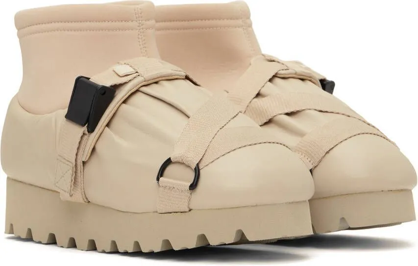 YUME Beige Camp Boots