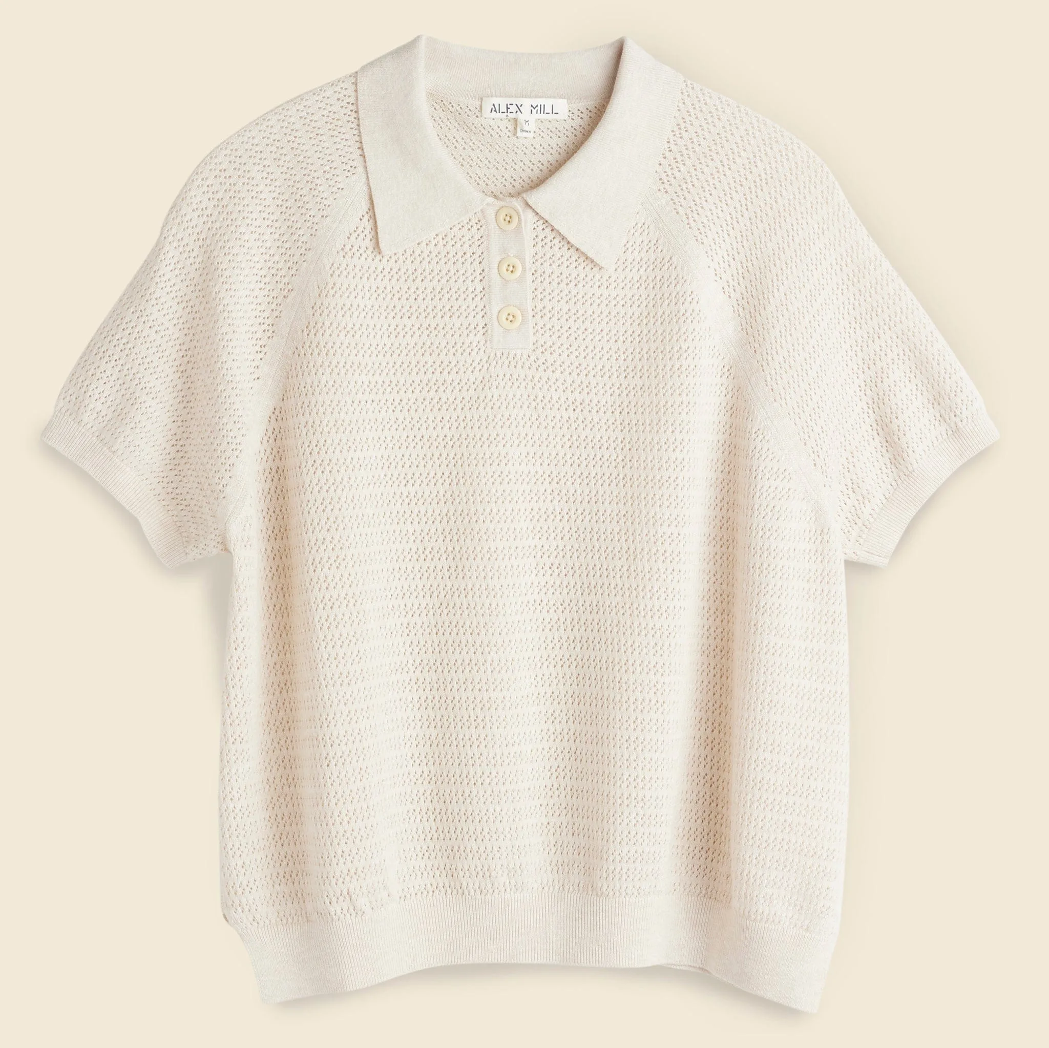 Zoe Sweater Polo - Ivory